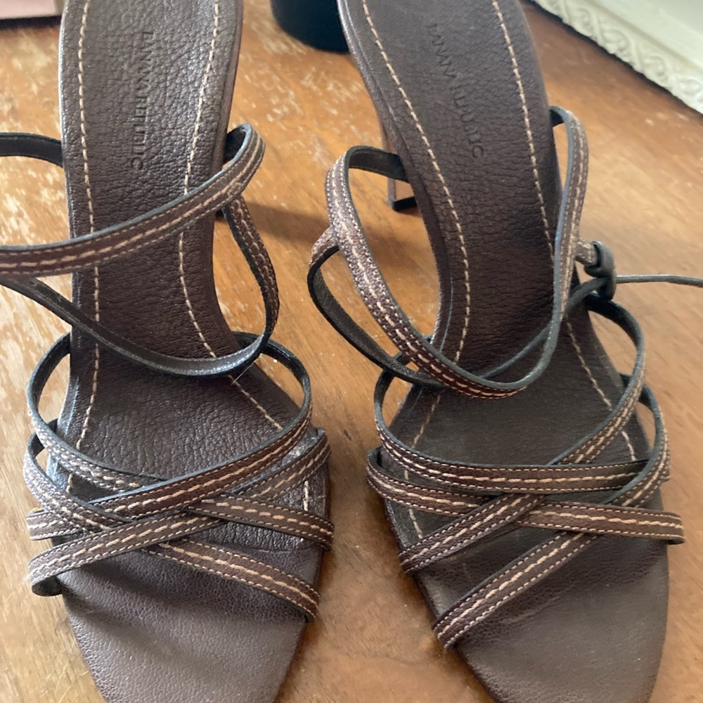 Banana Republic Brown High Heel Sandals